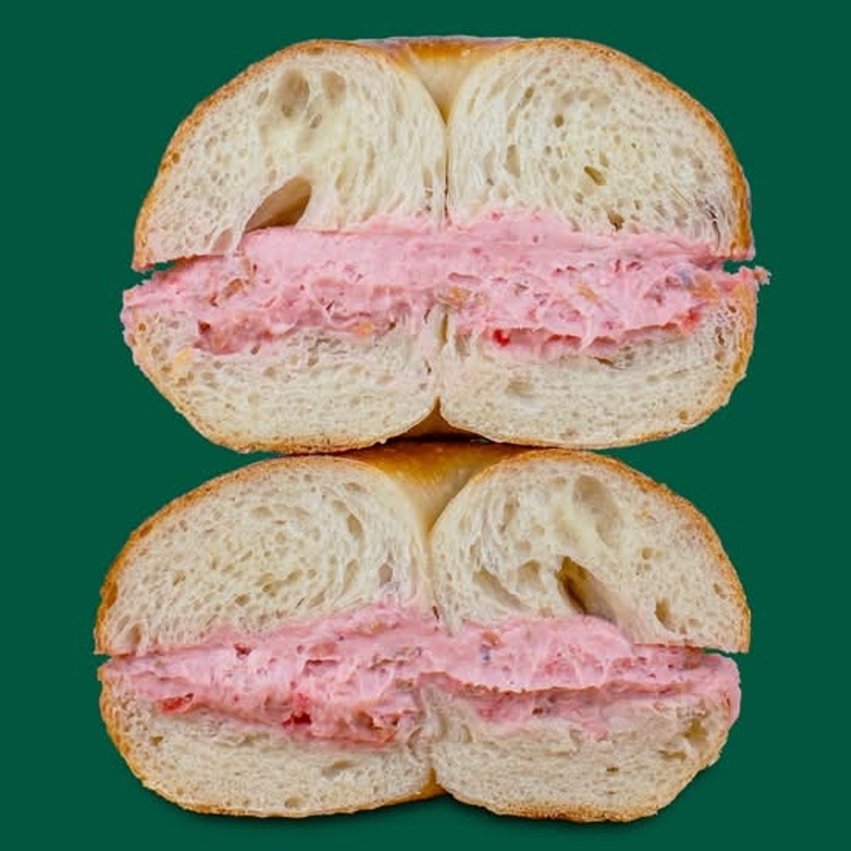 Strawberry Cream Cheese Bagel